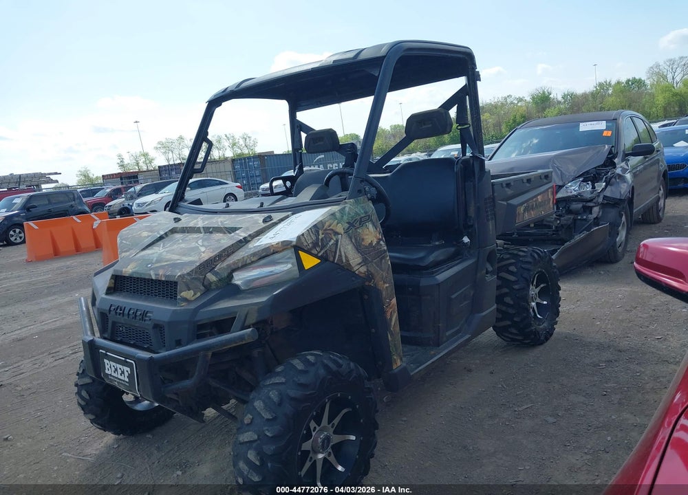 2017 POLARIS RANGER XP 900 VIN: 3NSRTA870HG967591
