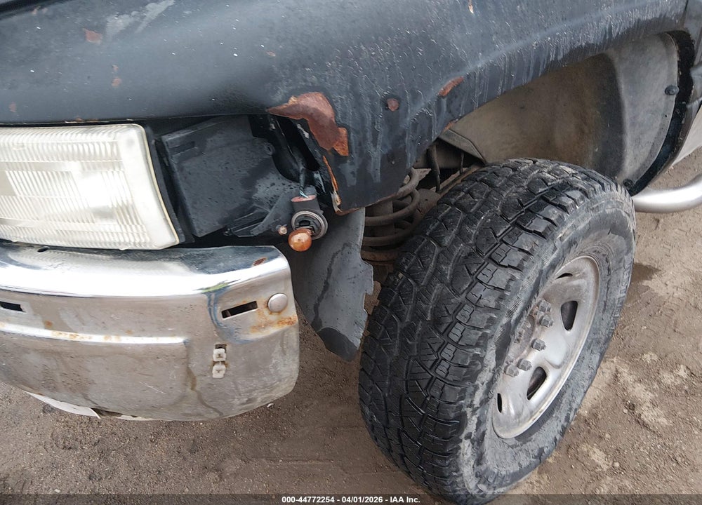 1999 DODGE RAM 2500 ST VIN: 1B7KF2368XJ627553