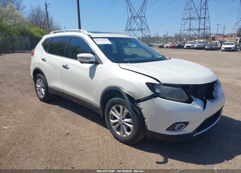 2016 NISSAN ROGUE SV VIN: 5N1AT2MV6GC842813