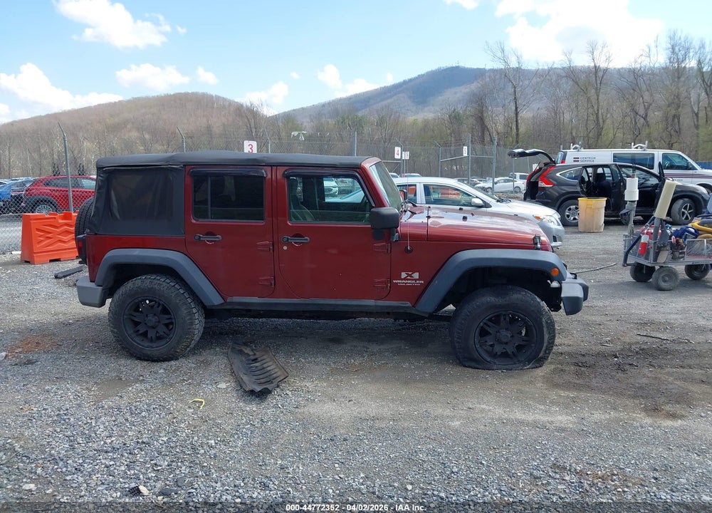 2007 JEEP WRANGLER UNLIMITED X VIN: 1J4GA39167L148245