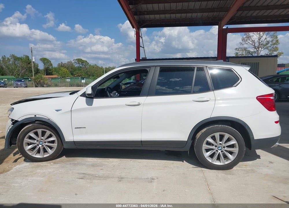 2017 BMW X3 SDRIVE28I VIN: 5UXWZ7C3XH0V86957