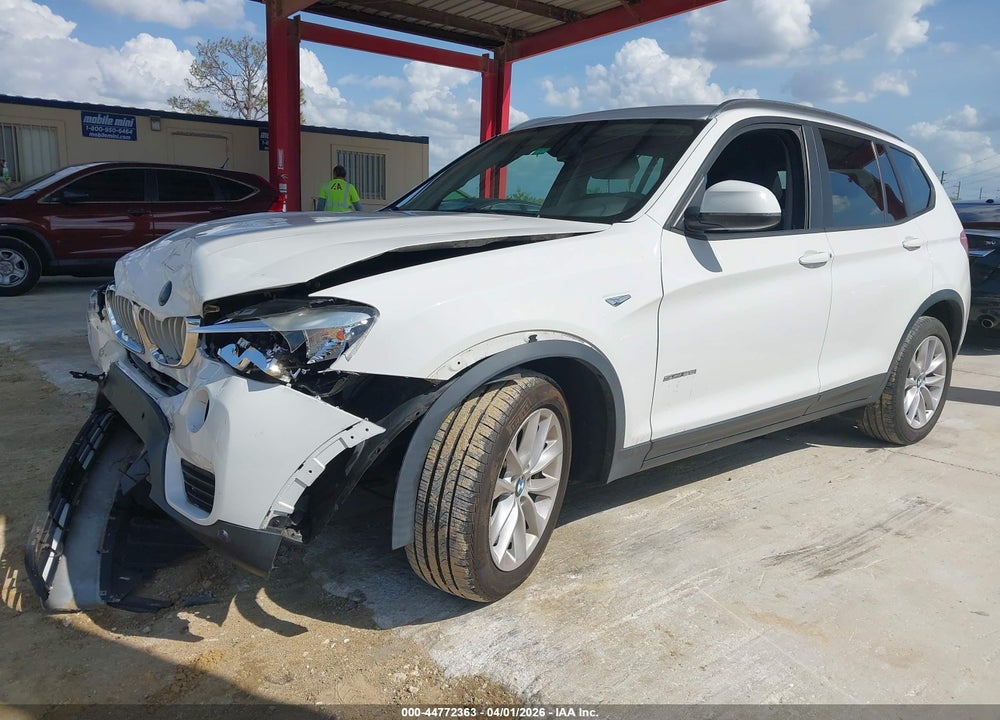 2017 BMW X3 SDRIVE28I VIN: 5UXWZ7C3XH0V86957