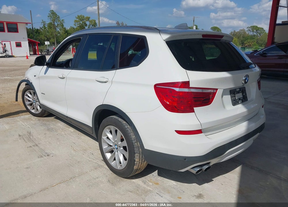 2017 BMW X3 SDRIVE28I VIN: 5UXWZ7C3XH0V86957