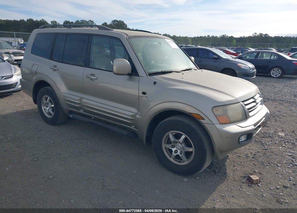 2002 MITSUBISHI MONTERO LIMITED VIN: JA4MW51R02J027653