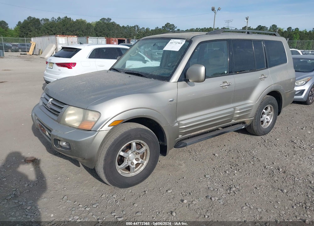 2002 MITSUBISHI MONTERO LIMITED VIN: JA4MW51R02J027653
