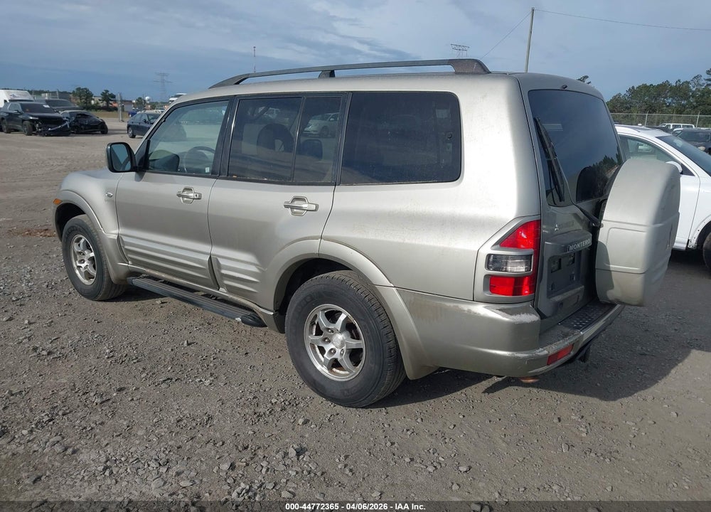 2002 MITSUBISHI MONTERO LIMITED VIN: JA4MW51R02J027653