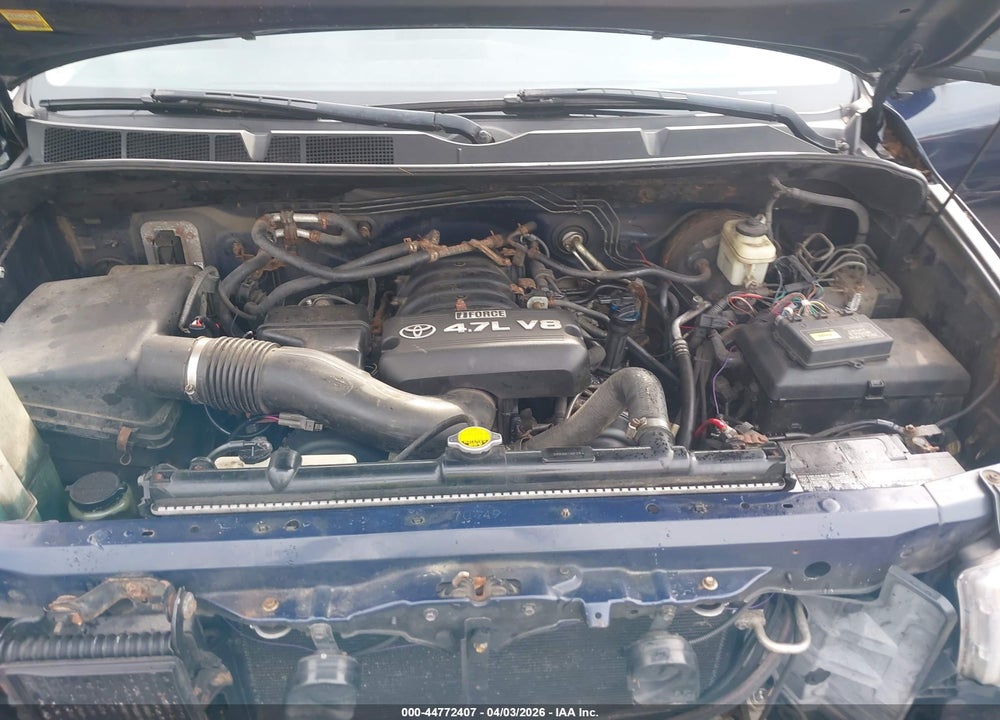 2008 TOYOTA TUNDRA SR5 4.7L V8 VIN: 5TBBT54128S463954