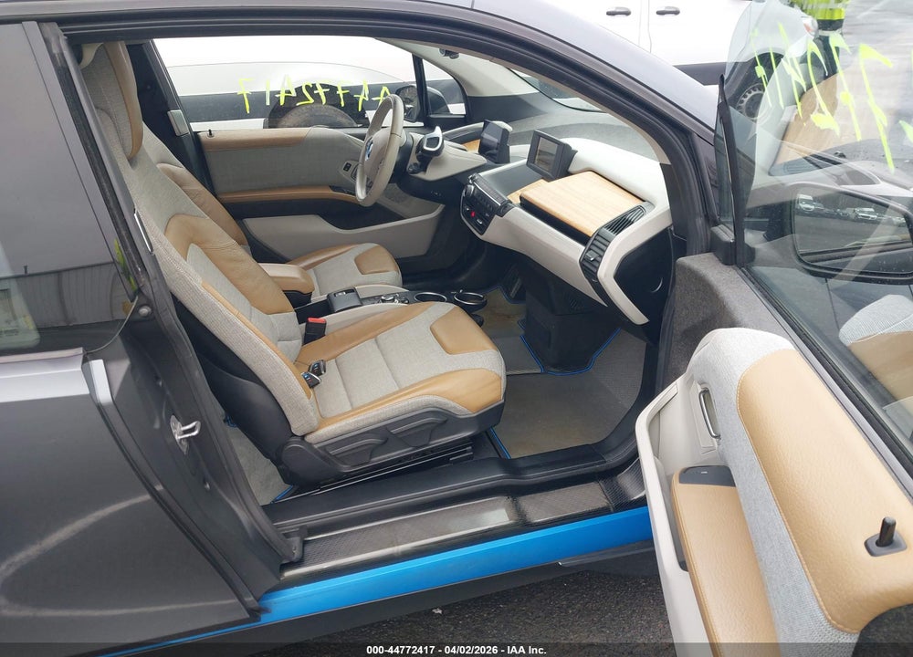 2016 BMW I3 BASE W/RANGE EXTENDER VIN: WBY1Z4C51GV508675