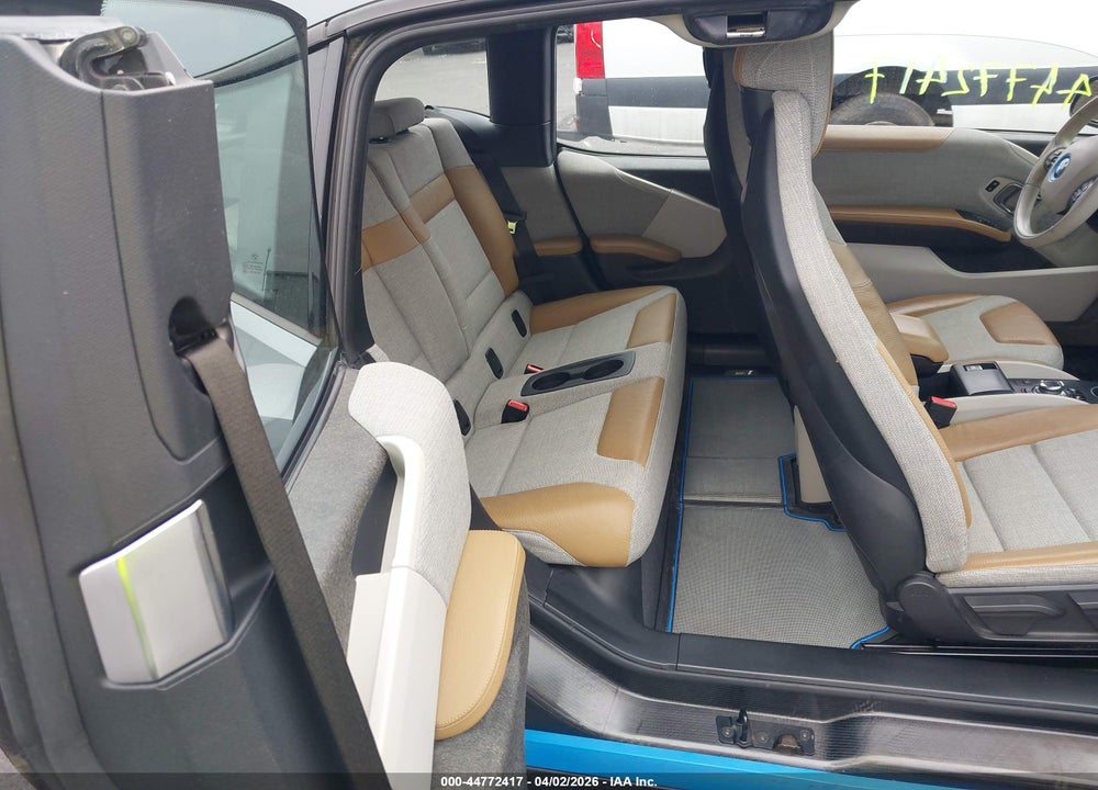 2016 BMW I3 BASE W/RANGE EXTENDER VIN: WBY1Z4C51GV508675