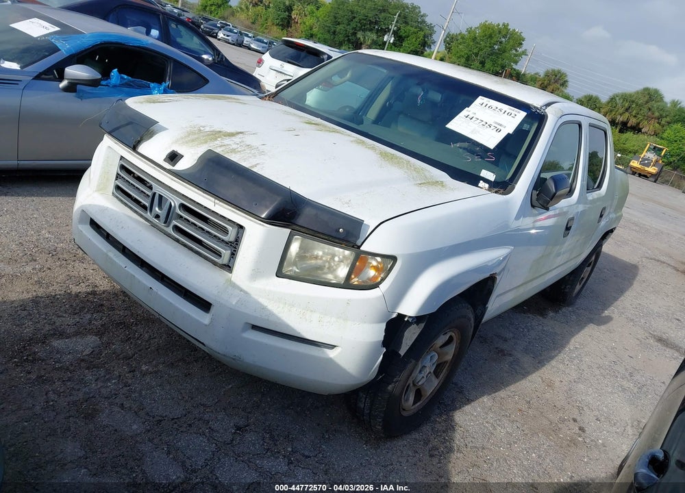 2007 HONDA RIDGELINE RT VIN: 2HJYK16267H543284
