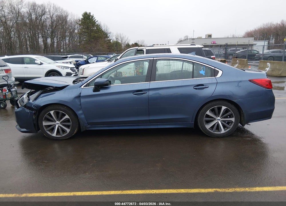 2016 SUBARU LEGACY 2.5I LIMITED VIN: 4S3BNAN69G3019765