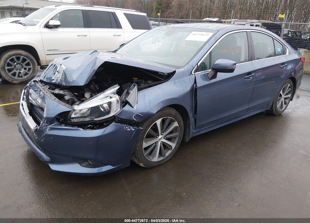 2016 SUBARU LEGACY 2.5I LIMITED VIN: 4S3BNAN69G3019765