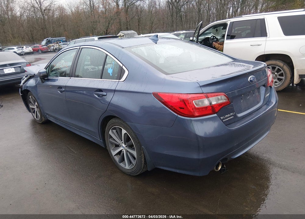 2016 SUBARU LEGACY 2.5I LIMITED VIN: 4S3BNAN69G3019765