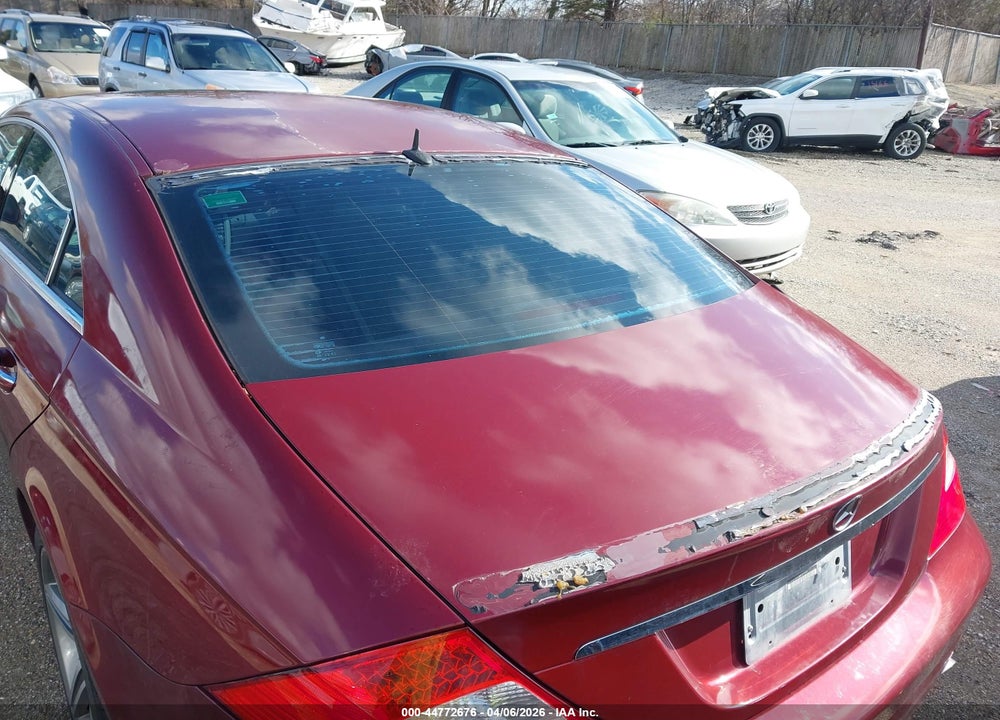 2006 MERCEDES-BENZ CLS 500 VIN: WDDDJ75X16A024765