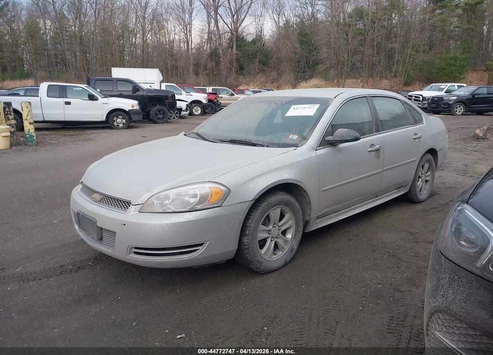 2012 CHEVROLET IMPALA LS VIN: 2G1WF5E37C1209911