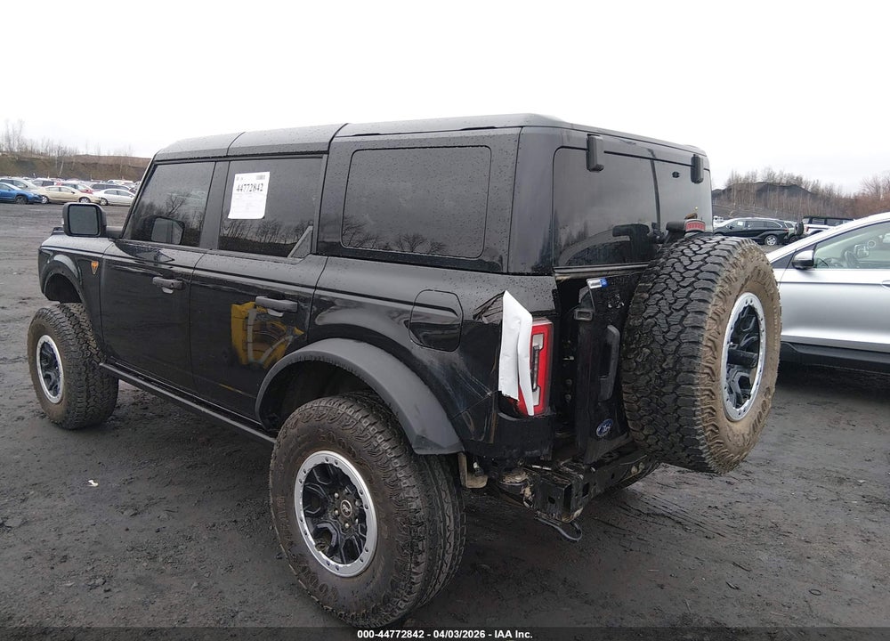 2025 FORD BRONCO BADLANDS VIN: 1FMEE9BP2SLA49817