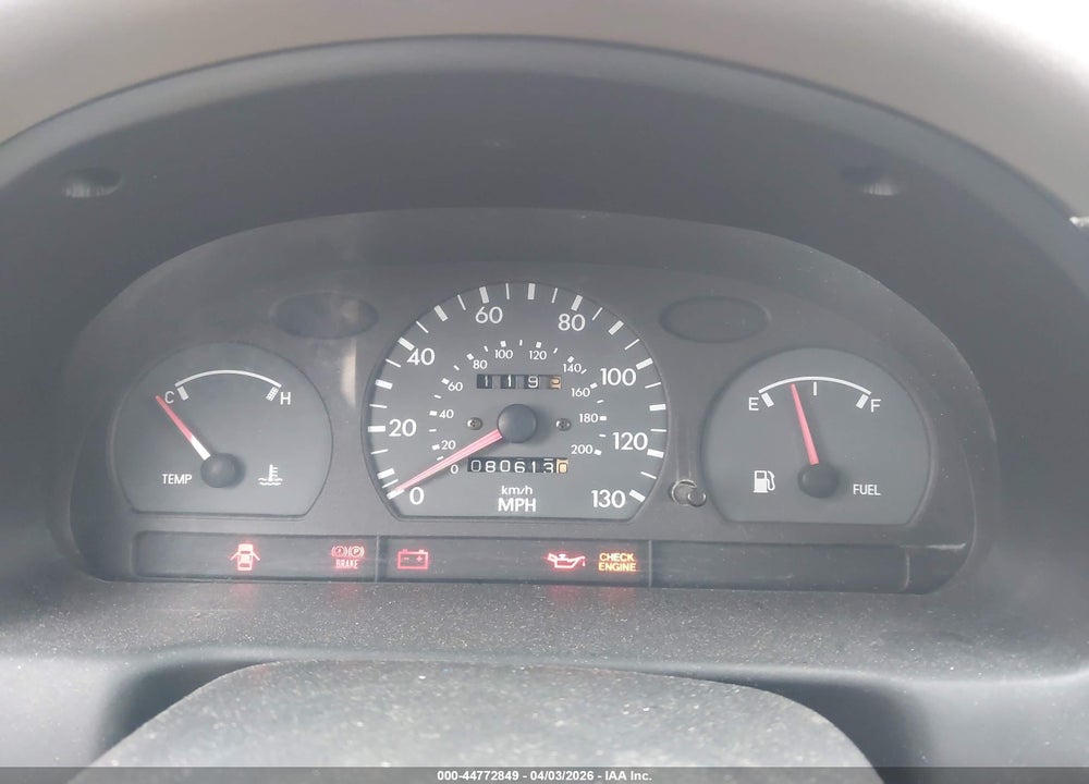 1999 HYUNDAI ACCENT L VIN: KMHVD14N4XU448150