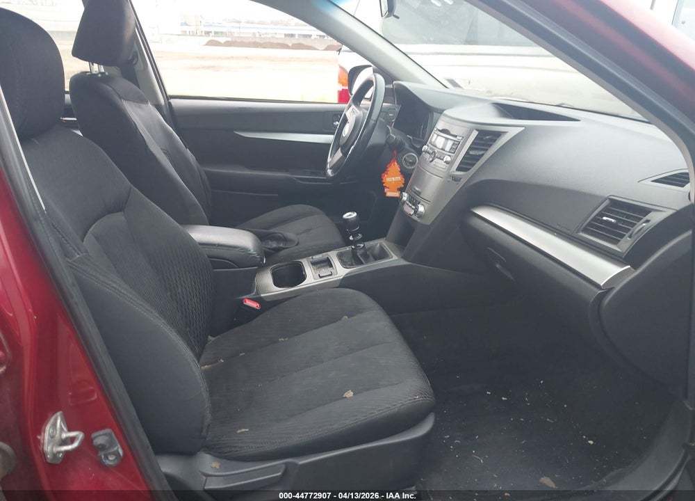 2011 SUBARU LEGACY 2.5I PREMIUM VIN: 4S3BMAC68B1218185