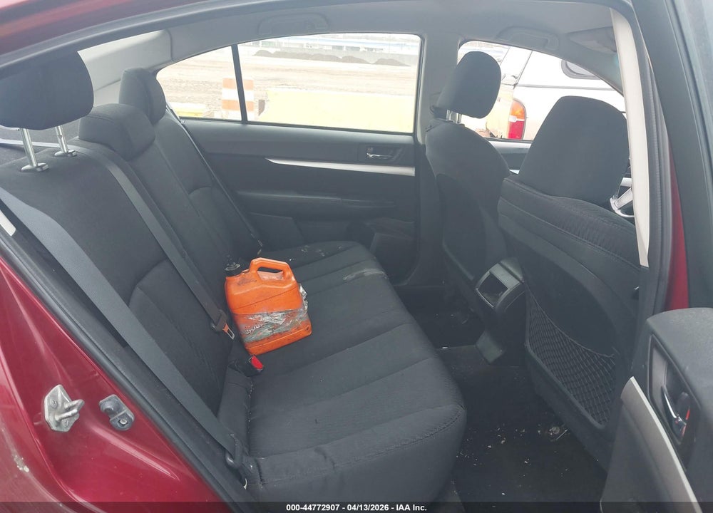 2011 SUBARU LEGACY 2.5I PREMIUM VIN: 4S3BMAC68B1218185