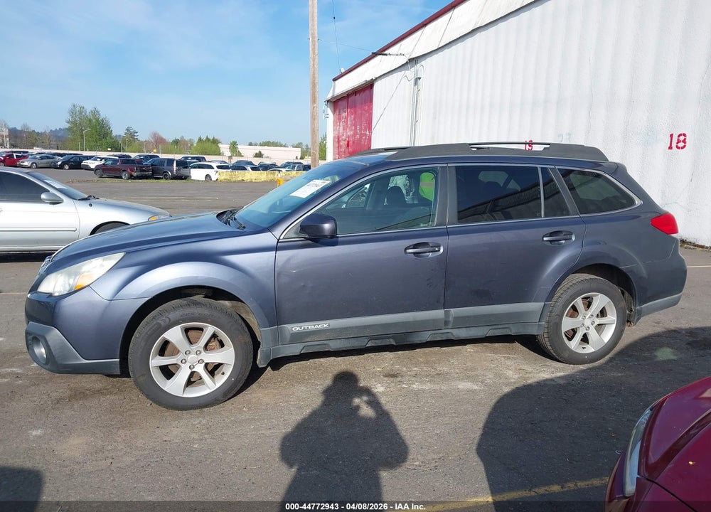 2014 SUBARU OUTBACK 2.5I PREMIUM VIN: 4S4BRBCC4E3242436