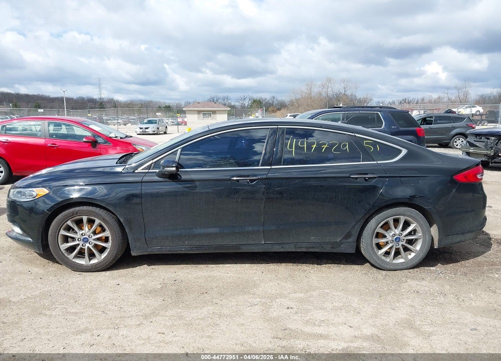2017 FORD FUSION SE VIN: 3FA6P0HD9HR166600