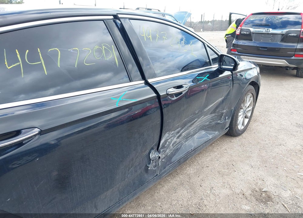 2017 FORD FUSION SE VIN: 3FA6P0HD9HR166600