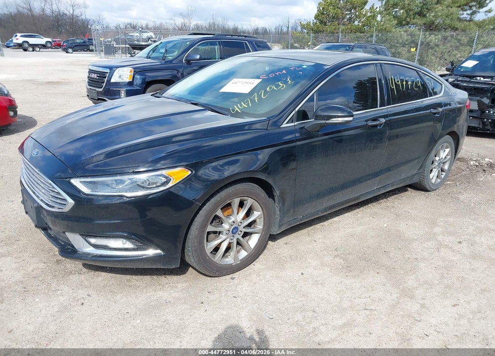 2017 FORD FUSION SE VIN: 3FA6P0HD9HR166600
