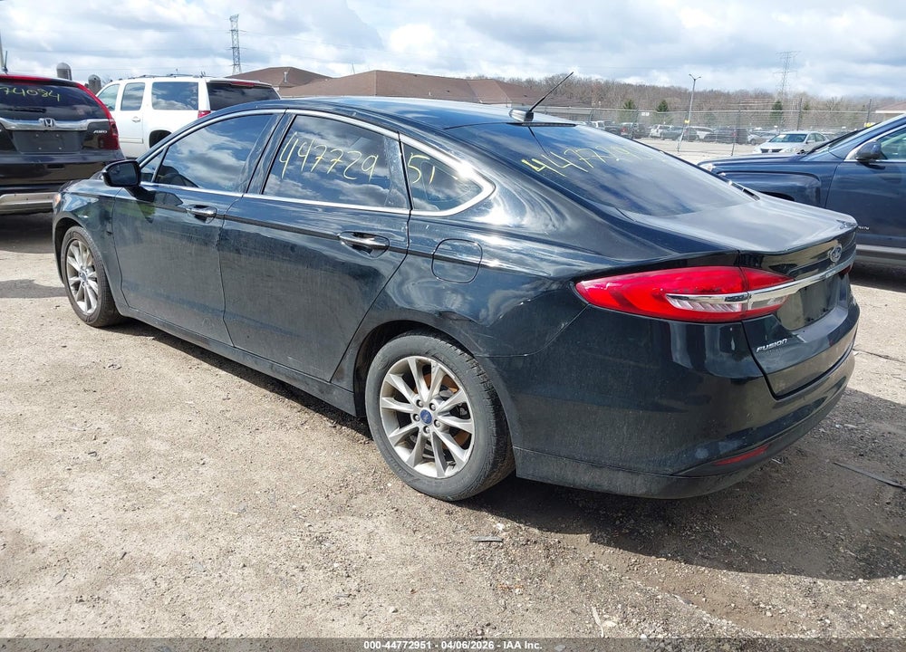 2017 FORD FUSION SE VIN: 3FA6P0HD9HR166600