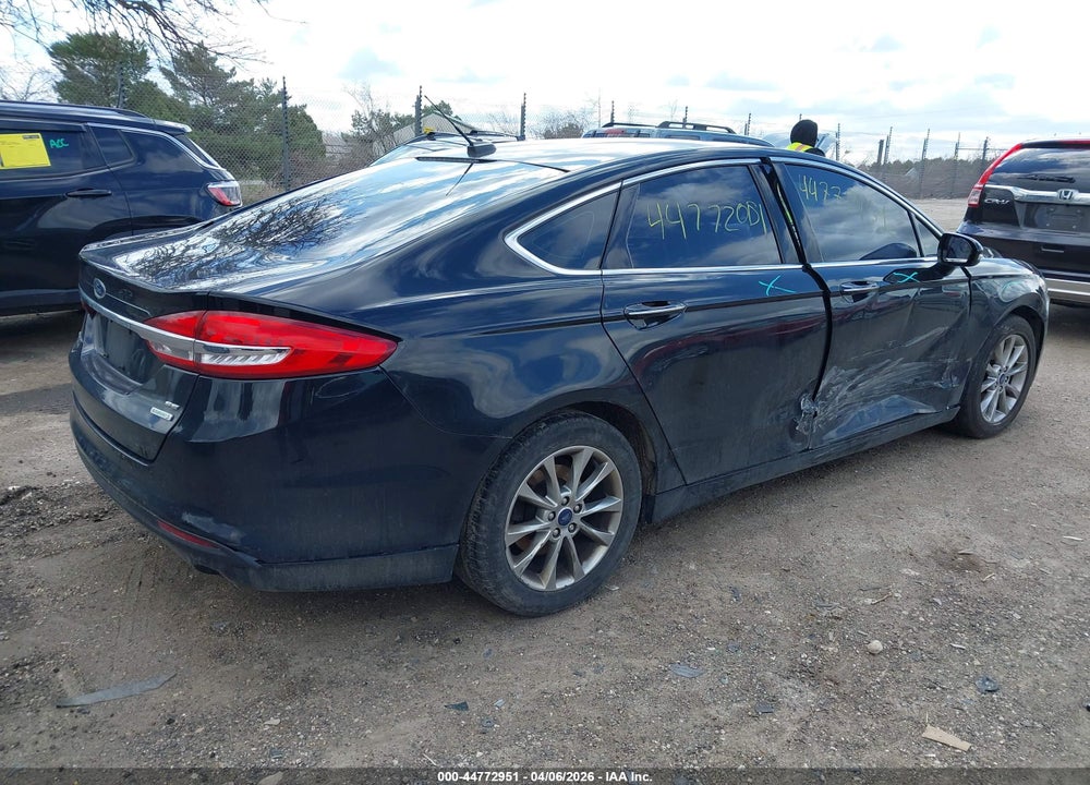 2017 FORD FUSION SE VIN: 3FA6P0HD9HR166600