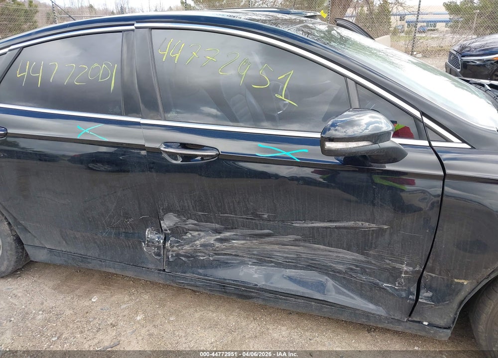 2017 FORD FUSION SE VIN: 3FA6P0HD9HR166600