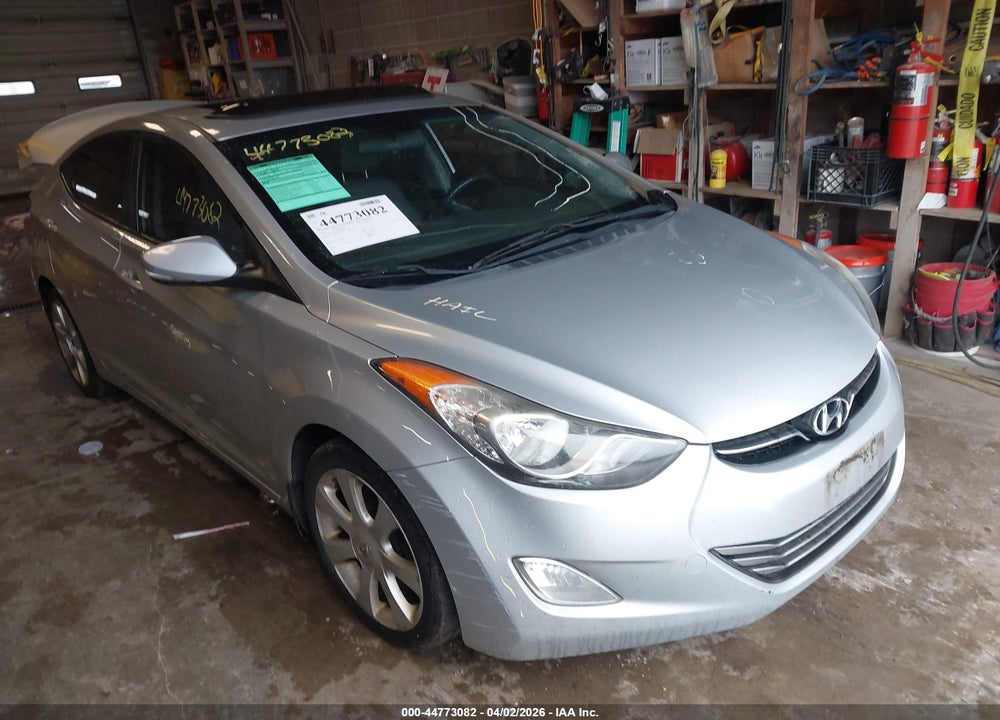 2013 HYUNDAI ELANTRA LIMITED VIN: 5NPDH4AE4DH260227