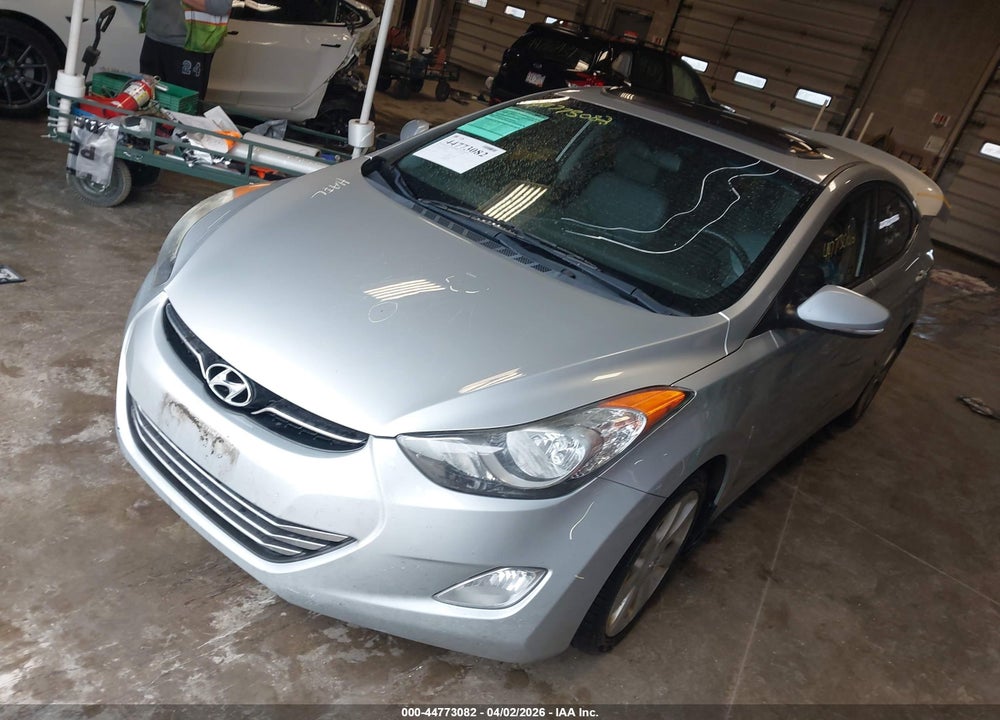 2013 HYUNDAI ELANTRA LIMITED VIN: 5NPDH4AE4DH260227