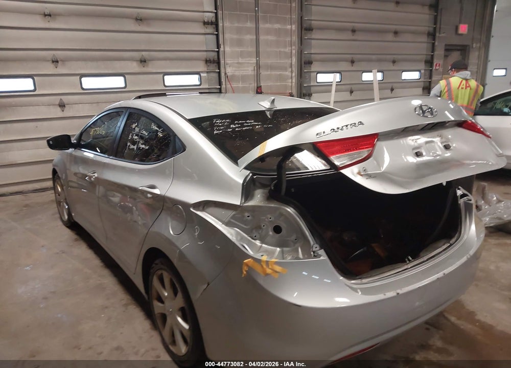 2013 HYUNDAI ELANTRA LIMITED VIN: 5NPDH4AE4DH260227