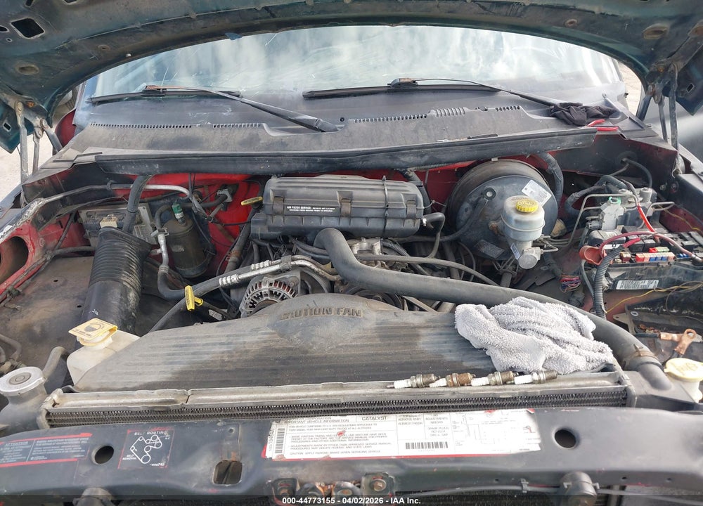 1999 DODGE RAM 1500 ST VIN: 3B7HC12Y2XG144402