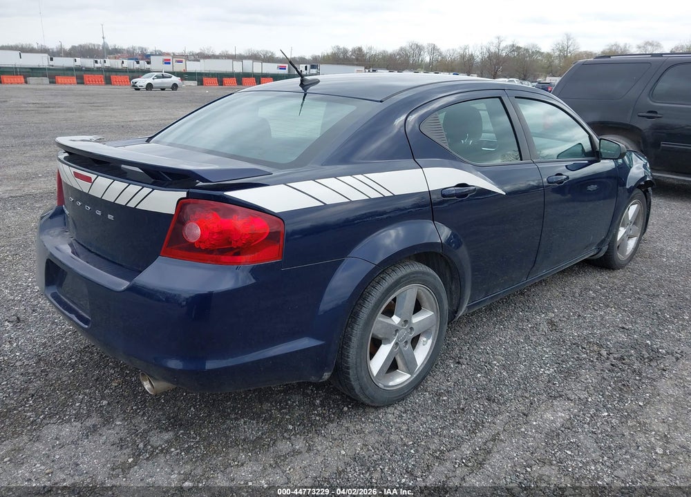 2013 DODGE AVENGER SE V6 VIN: 1C3CDZAG0DN768589