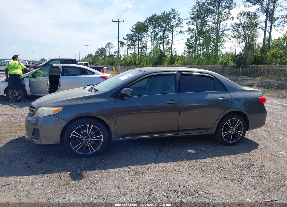 2013 TOYOTA COROLLA LE VIN: 2T1BU4EE2DC115154