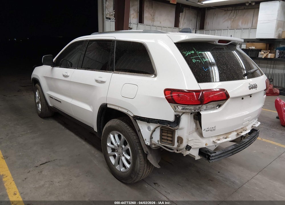 2021 JEEP GRAND CHEROKEE LAREDO X 4X2 VIN: 1C4RJEAGXMC570329