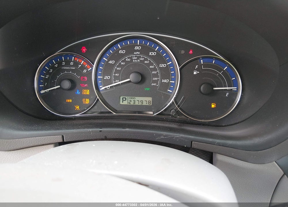 2010 SUBARU FORESTER 2.5X VIN: JF2SH6BCXAH779925