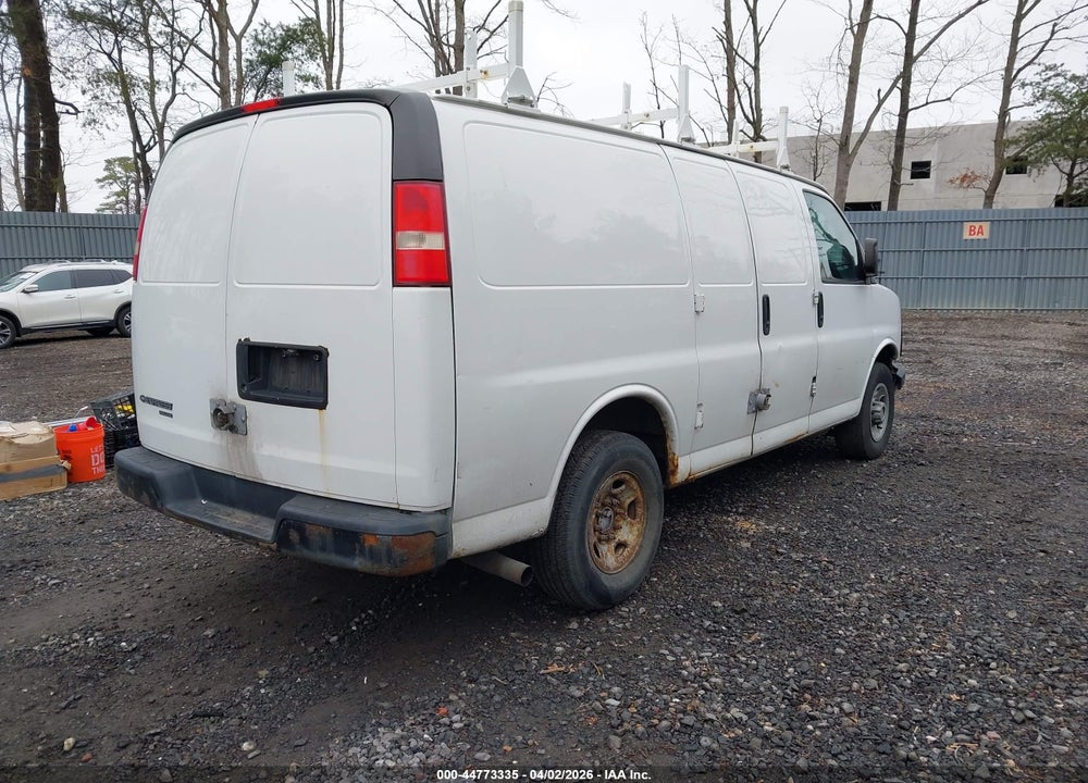2015 CHEVROLET EXPRESS 2500 WORK VAN VIN: 1GCWGFCF1F1151702