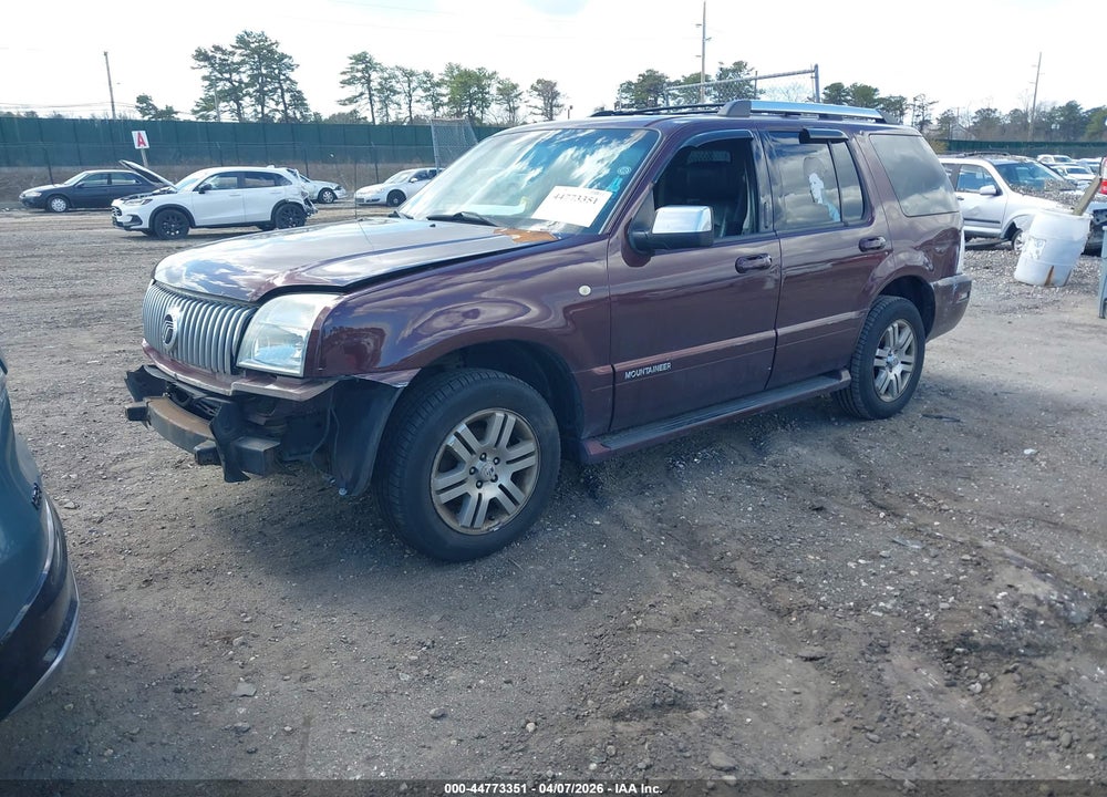 2007 MERCURY MOUNTAINEER PREMIER VIN: 4M2EU48807UJ08580