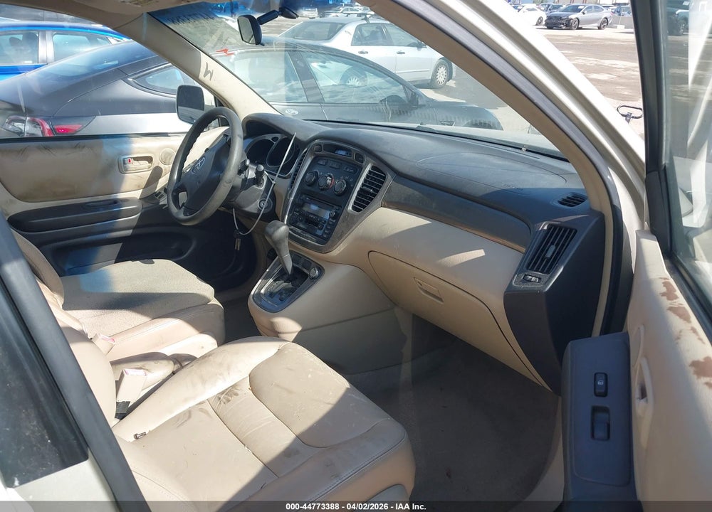 2001 TOYOTA HIGHLANDER VIN: JTEGD21A210005073