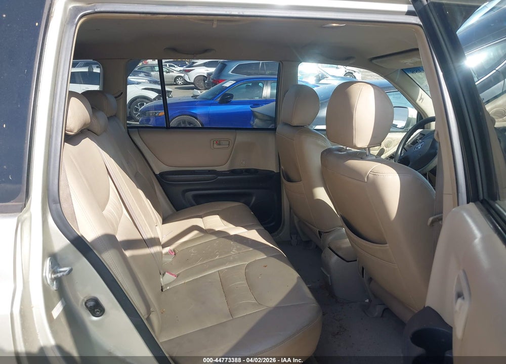 2001 TOYOTA HIGHLANDER VIN: JTEGD21A210005073