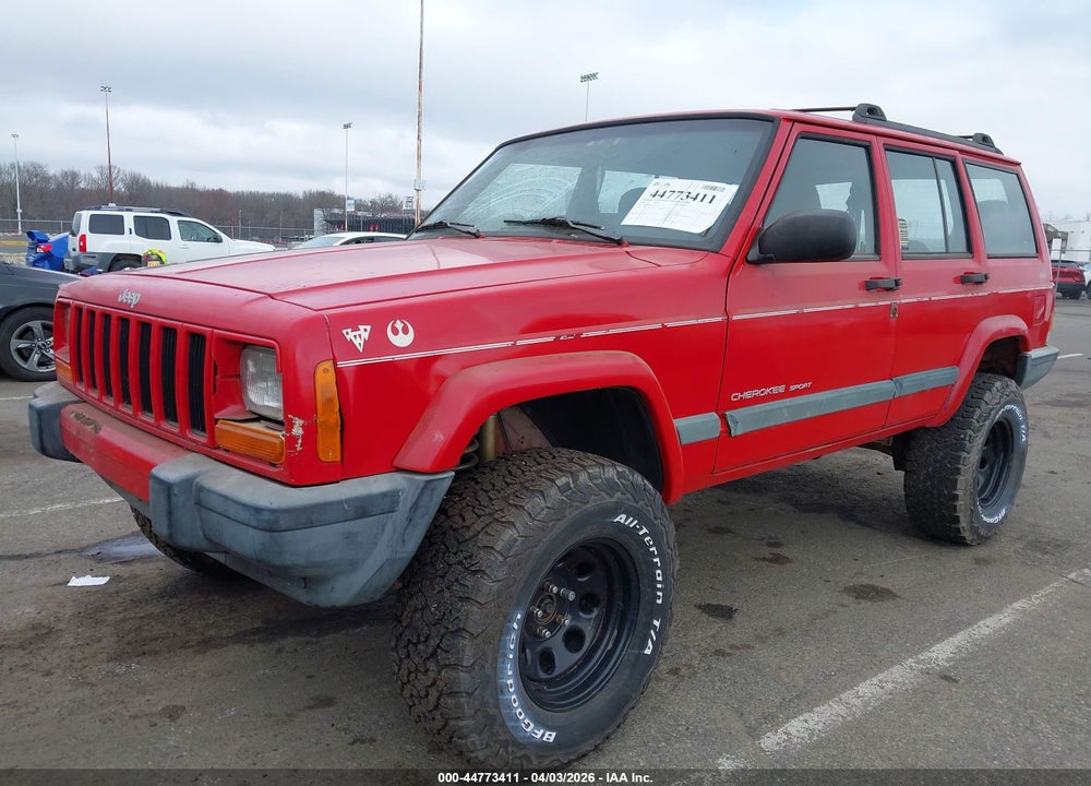 1999 JEEP CHEROKEE CLASSIC/SPORT VIN: 1J4FF68S6XL549433