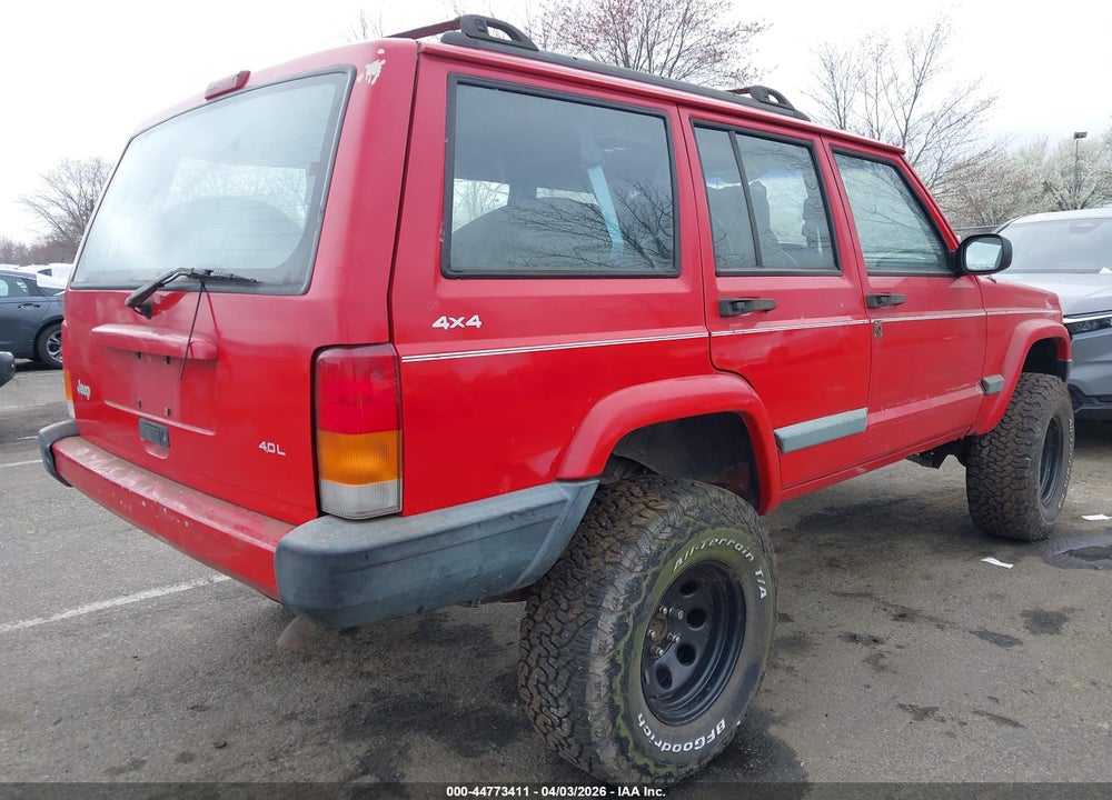 1999 JEEP CHEROKEE CLASSIC/SPORT VIN: 1J4FF68S6XL549433