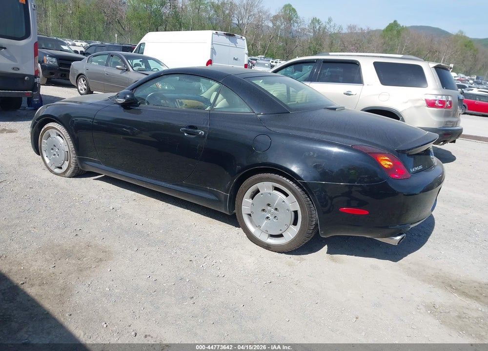 2003 LEXUS SC 430 VIN: JTHFN48Y430046396