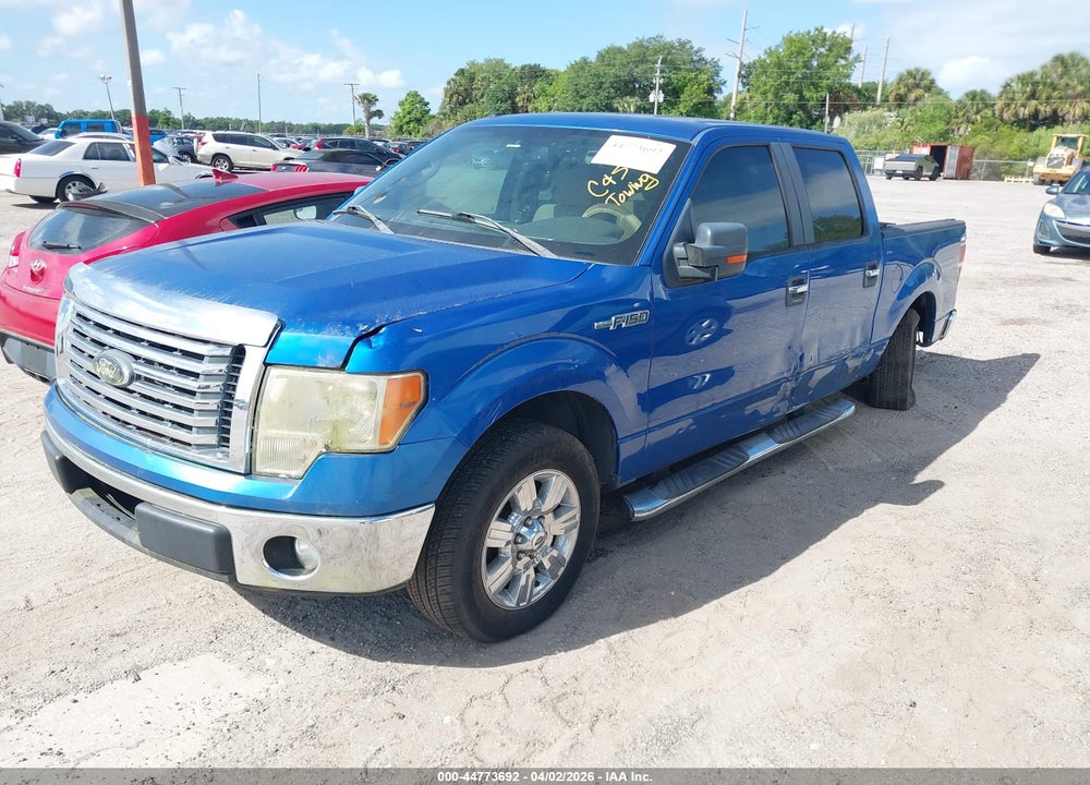 2012 FORD F-150 XLT VIN: 1FTEW1CM1CFB45302