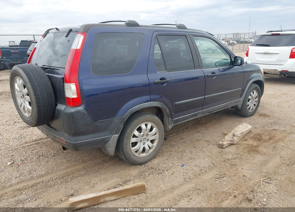 2006 HONDA CR-V EX VIN: JHLRD68886C026008