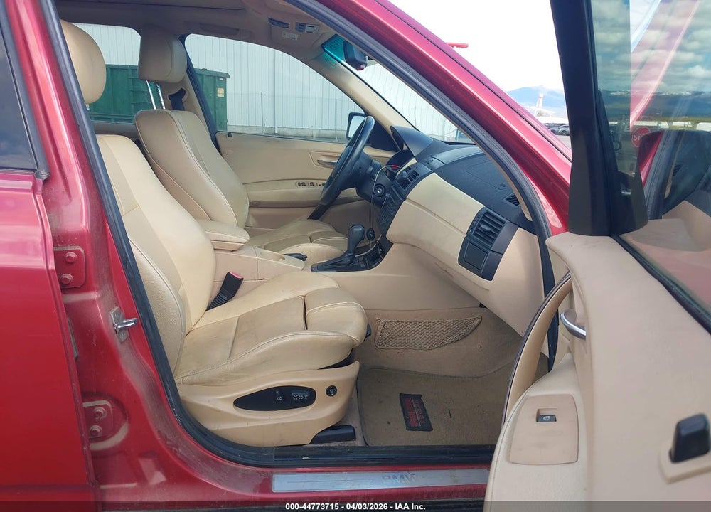 2005 BMW X3 3.0I VIN: WBXPA93465WD07892