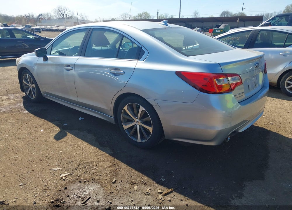 2016 SUBARU LEGACY 2.5I LIMITED VIN: 4S3BNBN67G3010617