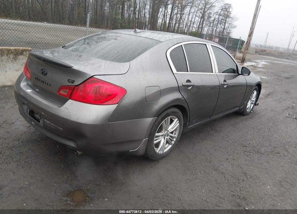 2011 INFINITI G37 SEDAN JOURNEY VIN: JN1CV6AP4BM506992